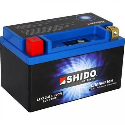 KAWASAKI EJ 800 W800 10> Shido Lithium ION Battery LTX12-BS-LION • £109